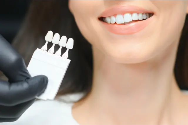 Zirconium dental crowns